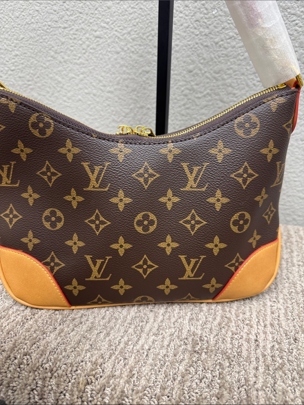 Source Unknown LV Brown Monogram Boulogne PM - Picture 8 of 15